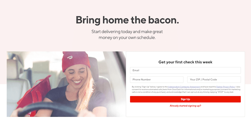 drive for doordash